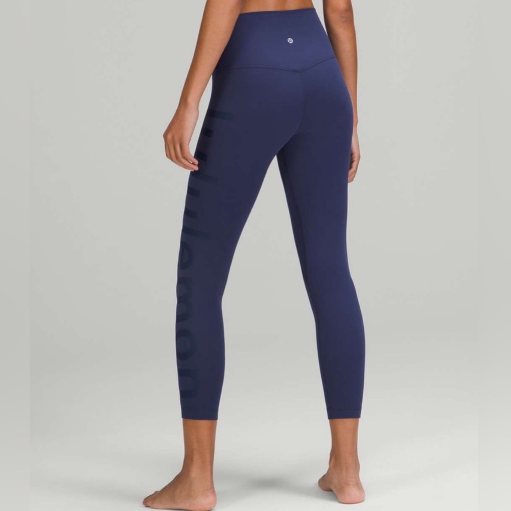Lululemon Deep Blue Activewear Leggings